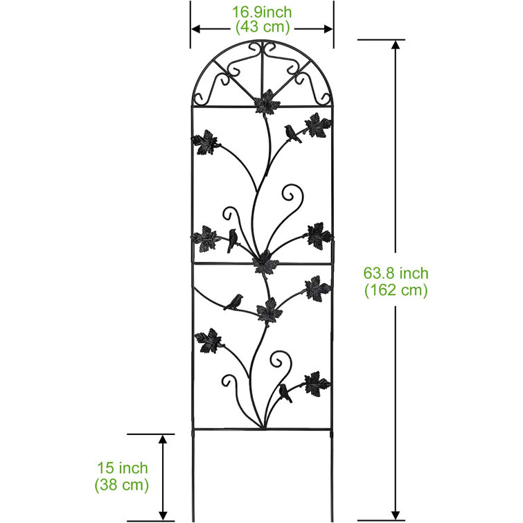 Red Barrel Studio® The Garden Trellis Is Particularly Easy To Install